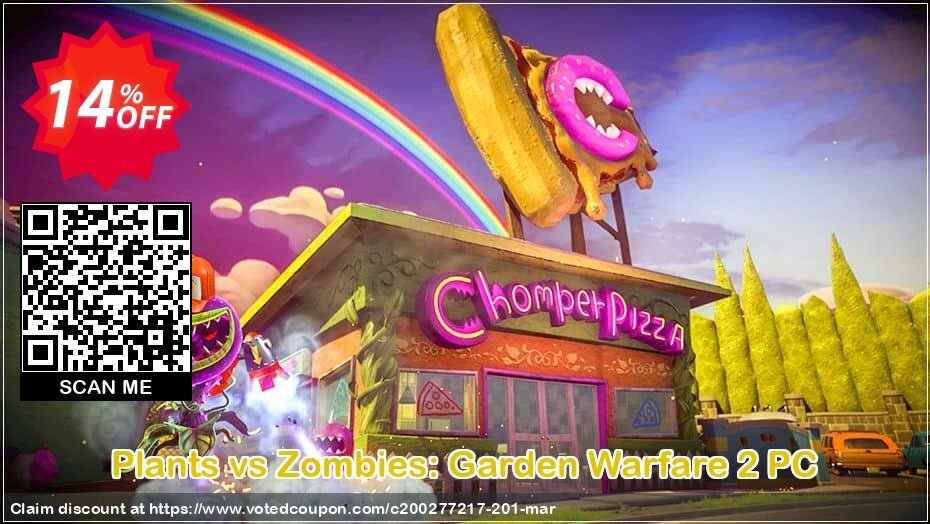 Plants vs Zombies: Garden Warfare 2 PC voted-on promotion codes