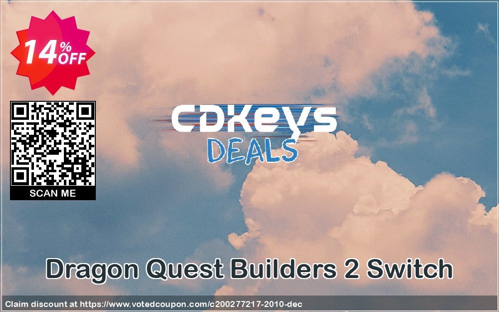Dragon Quest Builders 2 Switch Coupon Code Apr 2024, 14% OFF - VotedCoupon