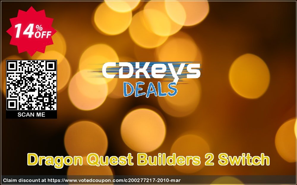 Dragon Quest Builders 2 Switch Coupon Code Apr 2024, 14% OFF - VotedCoupon