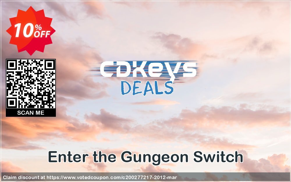 Enter the Gungeon Switch Coupon, discount Enter the Gungeon Switch Deal. Promotion: Enter the Gungeon Switch Exclusive offer 