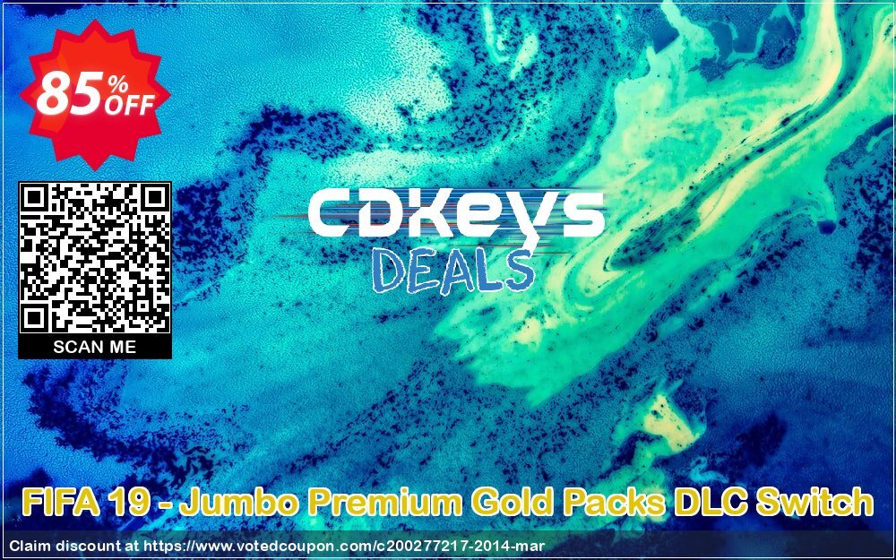 FIFA 19 - Jumbo Premium Gold Packs DLC Switch Coupon Code Apr 2024, 85% OFF - VotedCoupon