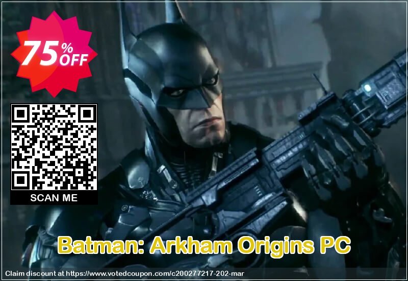 Batman: Arkham Origins PC Coupon Code Apr 2024, 75% OFF - VotedCoupon