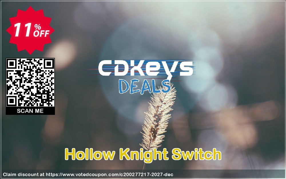 Hollow Knight Switch Coupon Code Apr 2024, 11% OFF - VotedCoupon