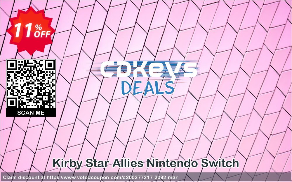 Kirby Star Allies Nintendo Switch Coupon Code Apr 2024, 11% OFF - VotedCoupon