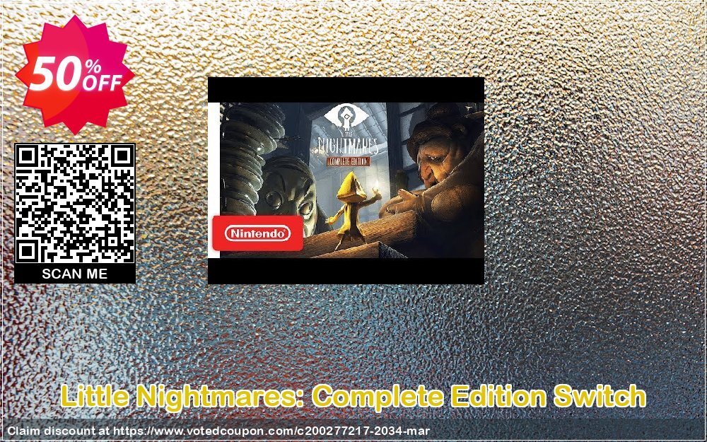 Little Nightmares: Complete Edition Switch Coupon, discount Little Nightmares: Complete Edition Switch Deal. Promotion: Little Nightmares: Complete Edition Switch Exclusive offer 