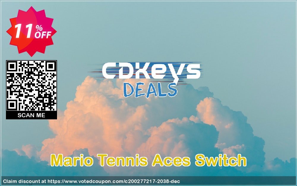 Mario Tennis Aces Switch Coupon, discount Mario Tennis Aces Switch Deal. Promotion: Mario Tennis Aces Switch Exclusive offer 