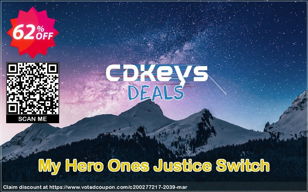 My Hero Ones Justice Switch Coupon Code Apr 2024, 62% OFF - VotedCoupon