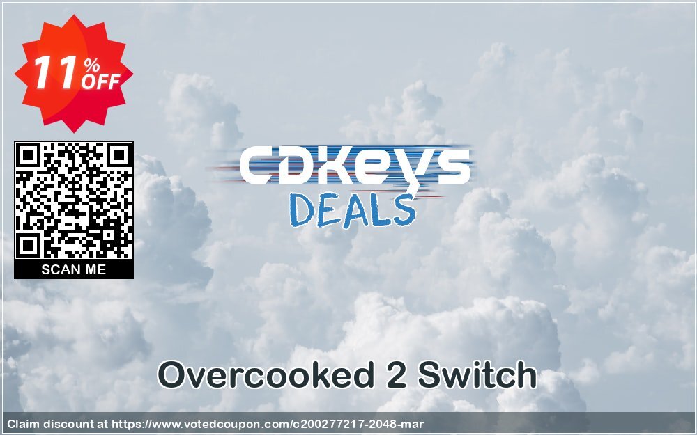 Overcooked 2 Switch Coupon Code May 2024, 11% OFF - VotedCoupon