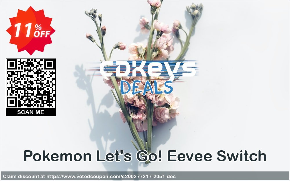Pokemon Let's Go! Eevee Switch Coupon, discount Pokemon Let's Go! Eevee Switch Deal. Promotion: Pokemon Let's Go! Eevee Switch Exclusive offer 