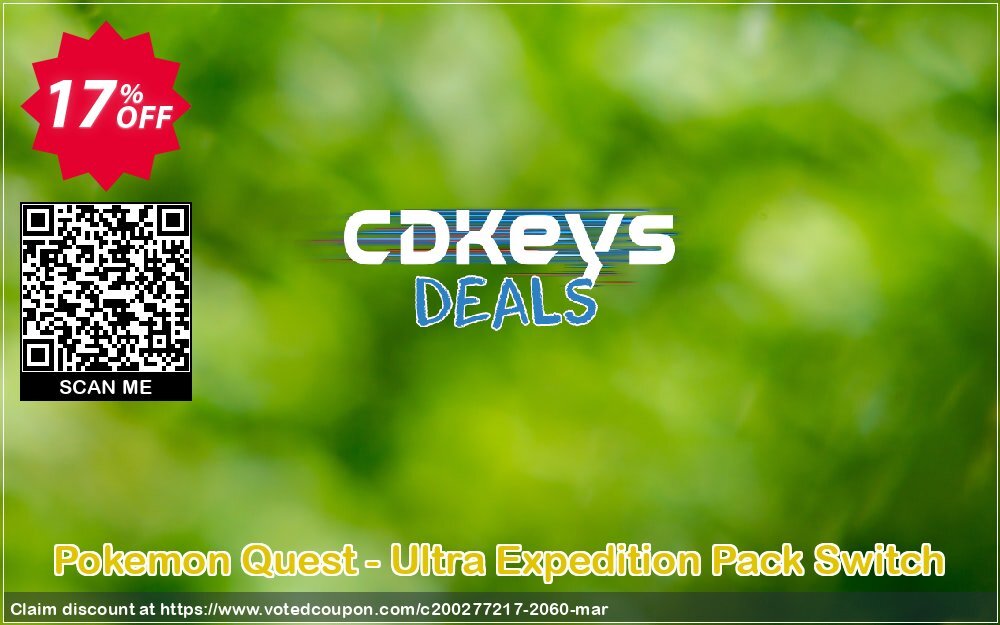 Pokemon Quest - Ultra Expedition Pack Switch Coupon Code Apr 2024, 17% OFF - VotedCoupon