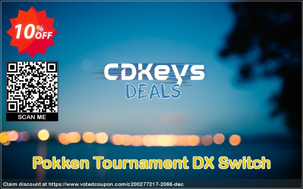 Pokken Tournament DX Switch Coupon, discount Pokken Tournament DX Switch Deal. Promotion: Pokken Tournament DX Switch Exclusive offer 