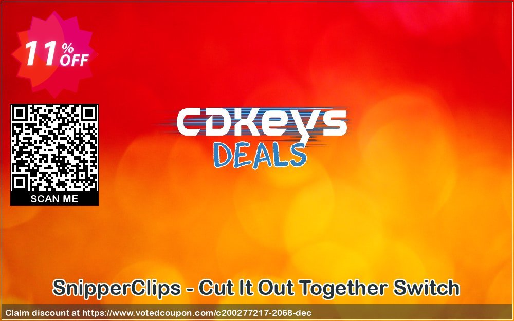 SnipperClips - Cut It Out Together Switch Coupon Code Apr 2024, 11% OFF - VotedCoupon