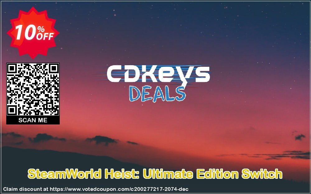 SteamWorld Heist: Ultimate Edition Switch Coupon Code Apr 2024, 10% OFF - VotedCoupon