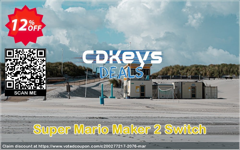 Super Mario Maker 2 Switch Coupon, discount Super Mario Maker 2 Switch Deal. Promotion: Super Mario Maker 2 Switch Exclusive offer 