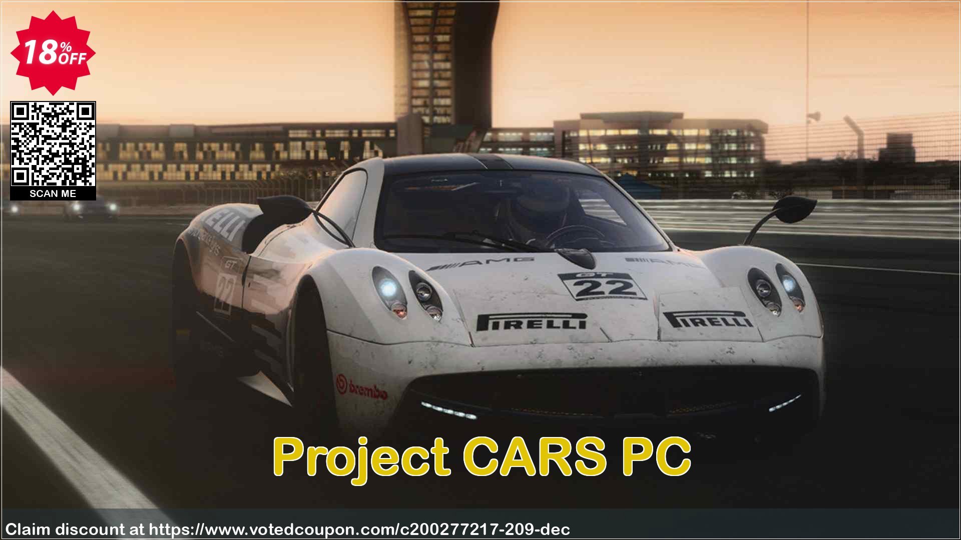 Project CARS PC voted-on promotion codes