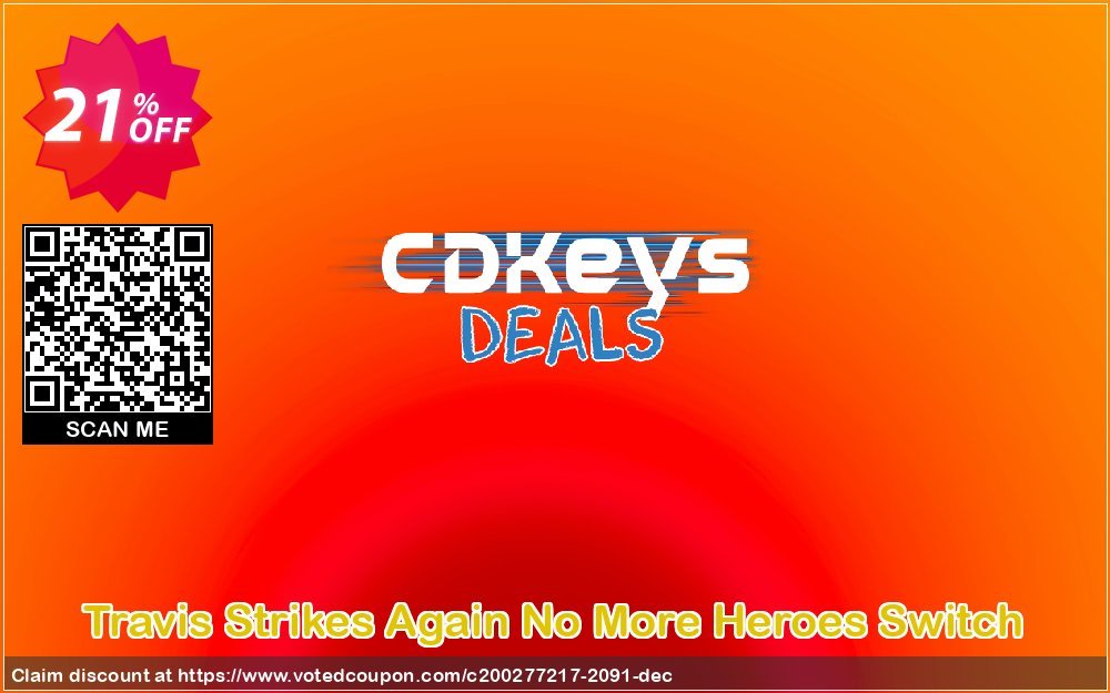 Travis Strikes Again No More Heroes Switch Coupon, discount Travis Strikes Again No More Heroes Switch Deal. Promotion: Travis Strikes Again No More Heroes Switch Exclusive offer 