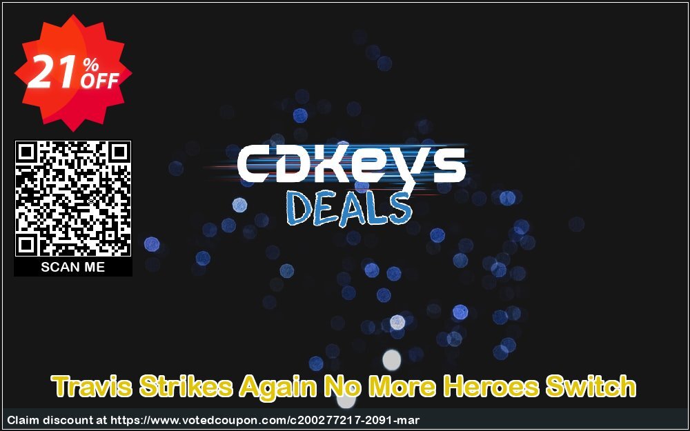 Travis Strikes Again No More Heroes Switch Coupon Code Apr 2024, 21% OFF - VotedCoupon