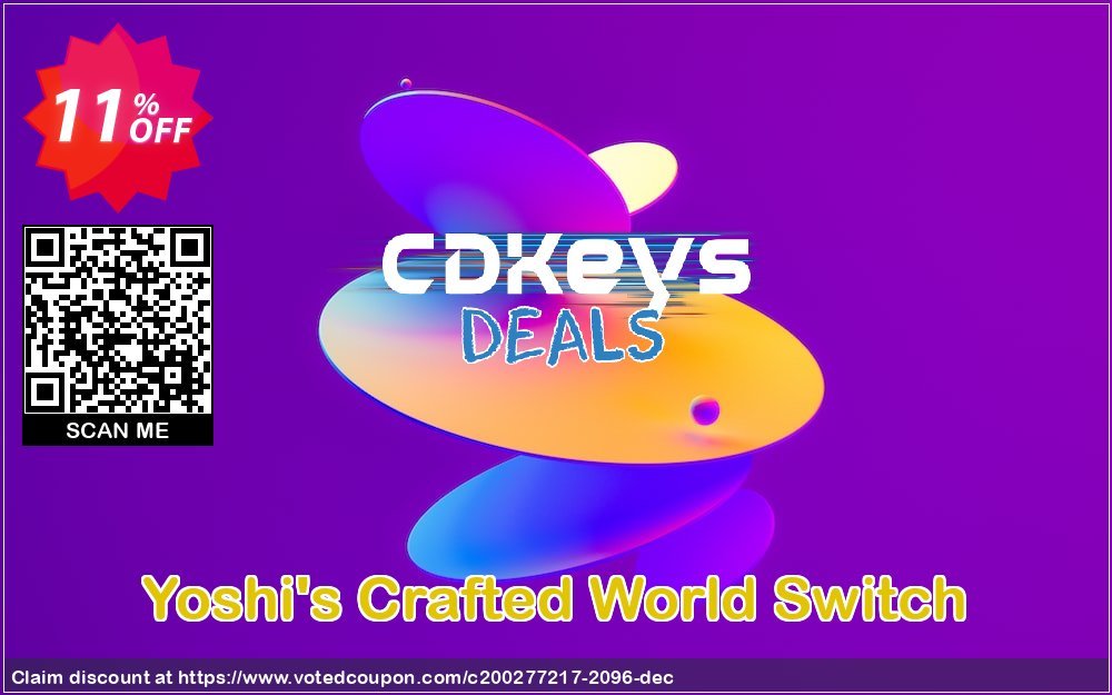 Yoshi's Crafted World Switch Coupon, discount Yoshi's Crafted World Switch Deal. Promotion: Yoshi's Crafted World Switch Exclusive offer 