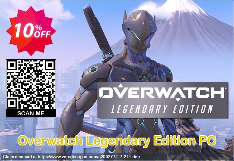 Overwatch Legendary Edition PC Coupon, discount Overwatch Legendary Edition PC Deal. Promotion: Overwatch Legendary Edition PC Exclusive offer 