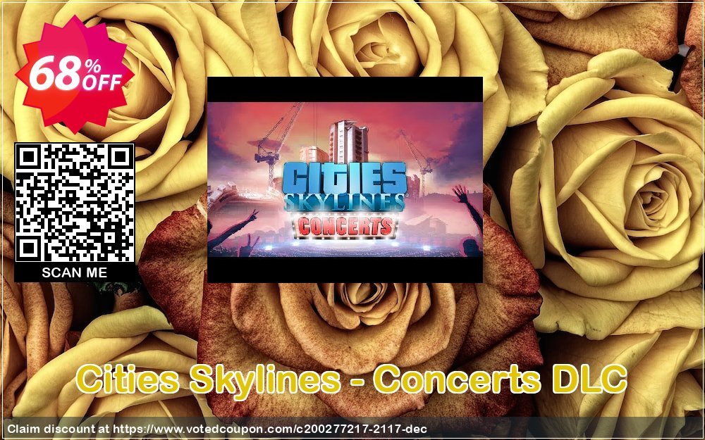 Cities Skylines - Concerts DLC Coupon Code Apr 2024, 68% OFF - VotedCoupon