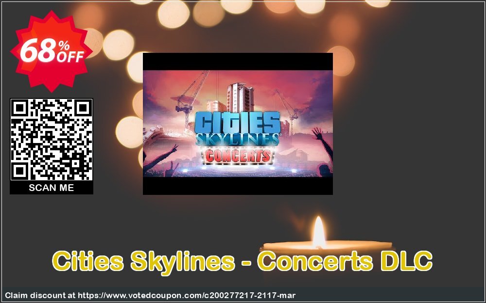 Cities Skylines - Concerts DLC Coupon, discount Cities Skylines - Concerts DLC Deal. Promotion: Cities Skylines - Concerts DLC Exclusive offer 