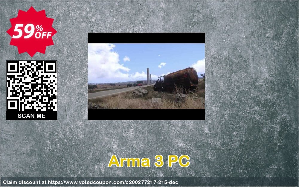 Arma 3 PC voted-on promotion codes