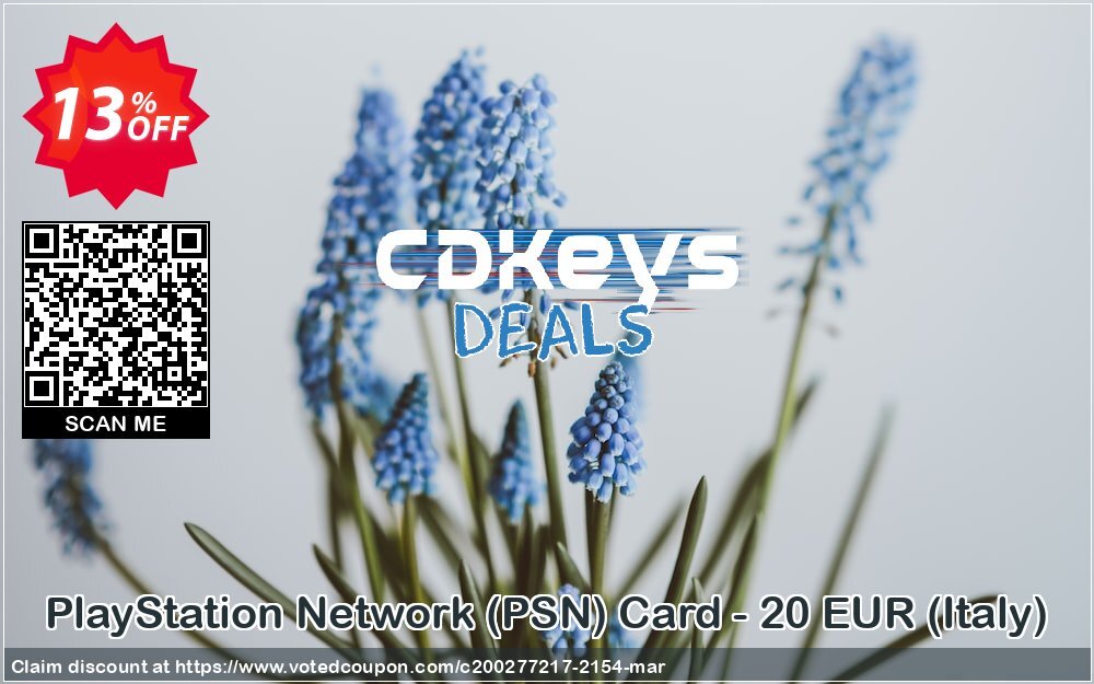 PS Network, PSN Card - 20 EUR, Italy 