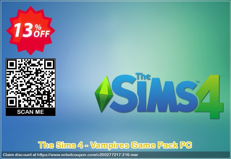 The Sims 4 - Vampires Game Pack PC Coupon, discount The Sims 4 - Vampires Game Pack PC Deal. Promotion: The Sims 4 - Vampires Game Pack PC Exclusive offer 