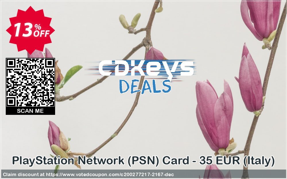 PS Network, PSN Card - 35 EUR, Italy 