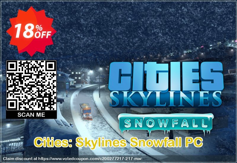 Cities: Skylines Snowfall PC voted-on promotion codes