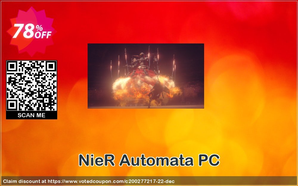 NieR Automata PC Coupon, discount NieR Automata PC Deal. Promotion: NieR Automata PC Exclusive offer 