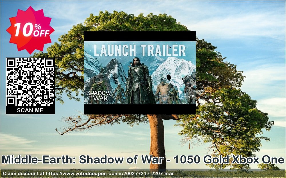 Middle-Earth: Shadow of War - 1050 Gold Xbox One Coupon Code Apr 2024, 10% OFF - VotedCoupon