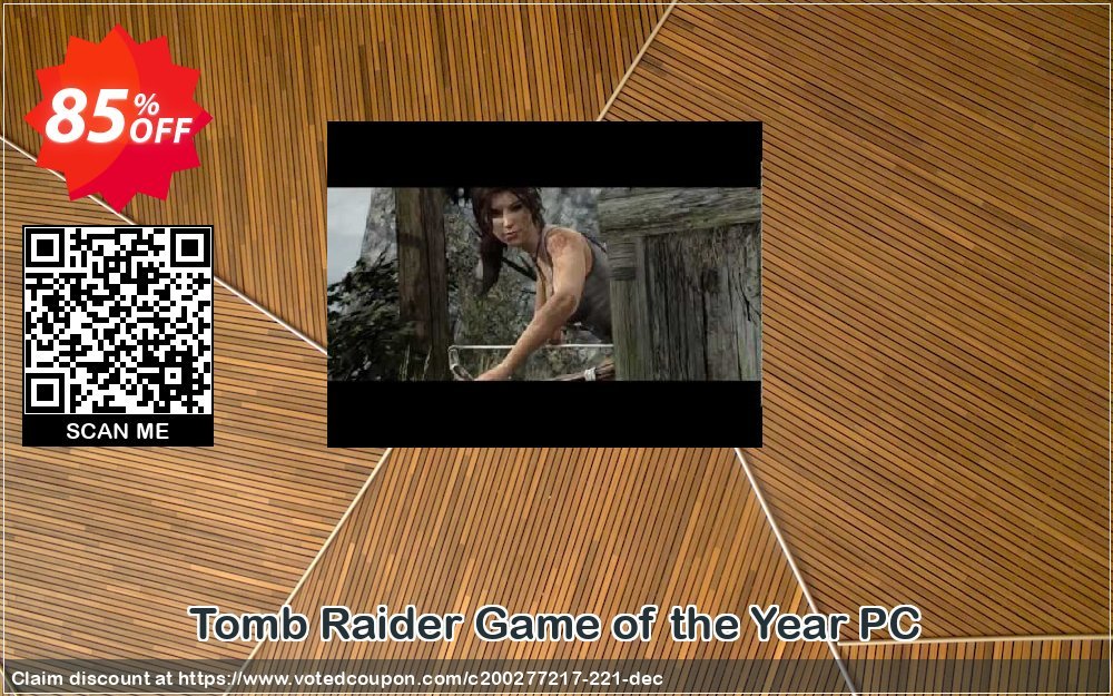 Tomb Raider Game of the Year PC voted-on promotion codes