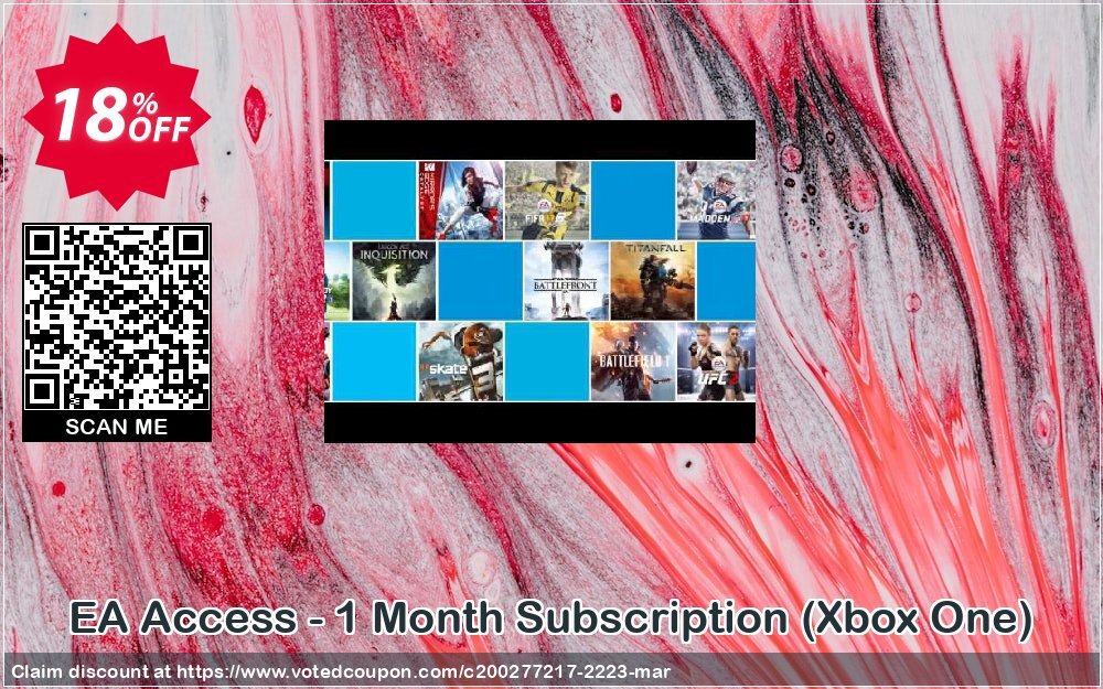 EA Access - Monthly Subscription, Xbox One  Coupon Code Apr 2024, 18% OFF - VotedCoupon