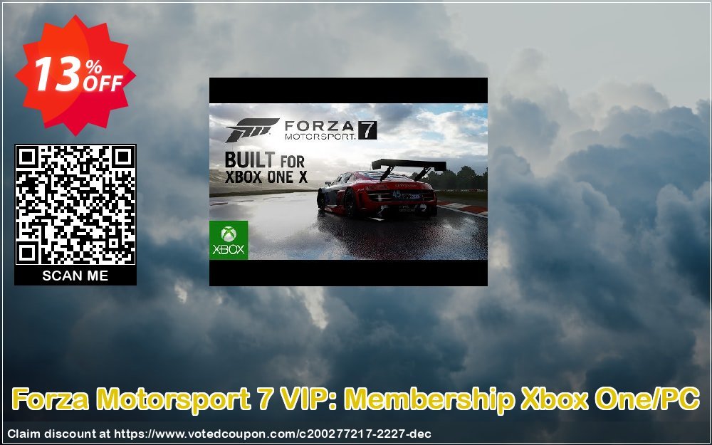 Forza Motorsport 7 VIP: Membership Xbox One/PC