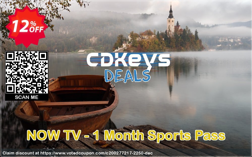 NOW TV - Monthly Sports Pass Coupon, discount NOW TV - 1 Month Sports Pass Deal. Promotion: NOW TV - 1 Month Sports Pass Exclusive offer 