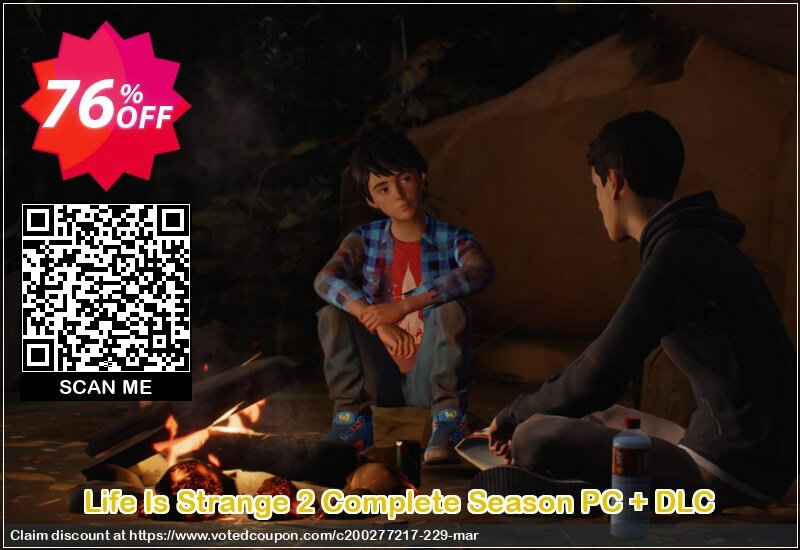 Life Is Strange 2 Complete Season PC + DLC Coupon, discount Life Is Strange 2 Complete Season PC + DLC Deal. Promotion: Life Is Strange 2 Complete Season PC + DLC Exclusive offer 