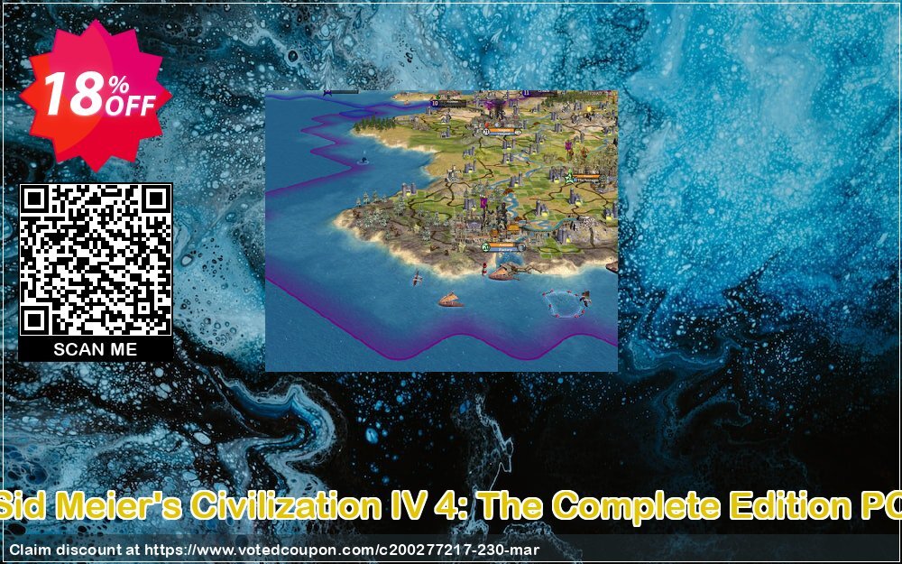 Sid Meier's Civilization IV 4: The Complete Edition PC Coupon Code Apr 2024, 18% OFF - VotedCoupon