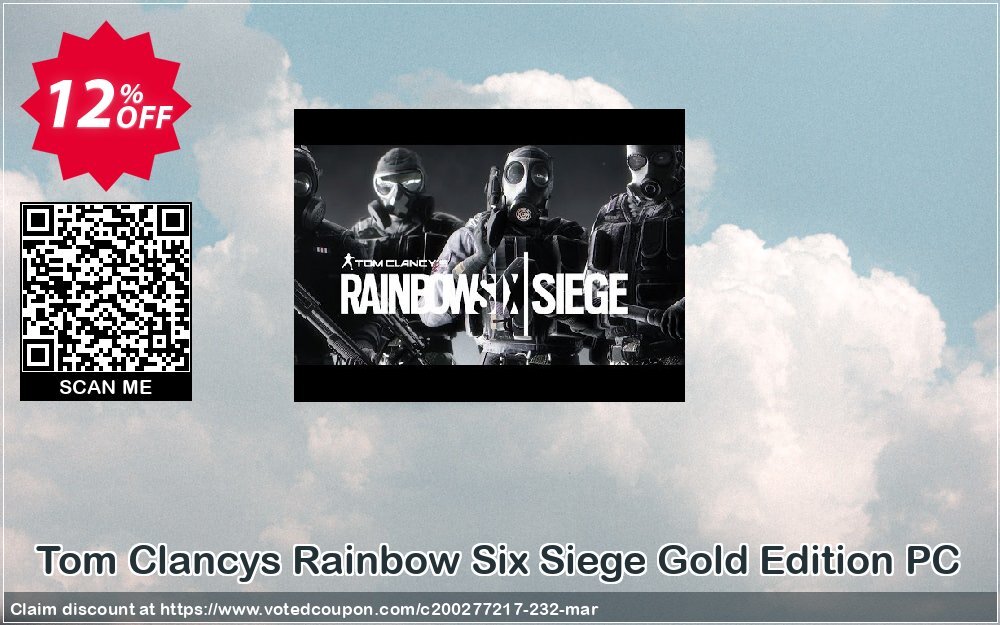 Tom Clancys Rainbow Six Siege Gold Edition PC Coupon, discount Tom Clancys Rainbow Six Siege Gold Edition PC Deal. Promotion: Tom Clancys Rainbow Six Siege Gold Edition PC Exclusive offer 