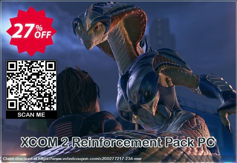 XCOM 2 Reinforcement Pack PC Coupon Code Apr 2024, 27% OFF - VotedCoupon