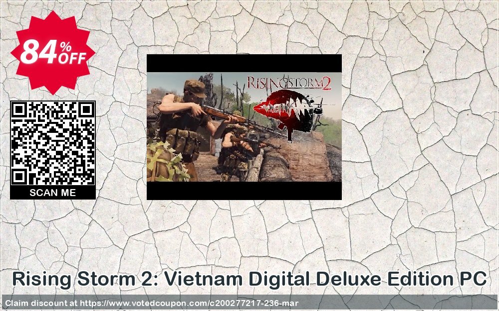 Rising Storm 2: Vietnam Digital Deluxe Edition PC Coupon, discount Rising Storm 2: Vietnam Digital Deluxe Edition PC Deal. Promotion: Rising Storm 2: Vietnam Digital Deluxe Edition PC Exclusive offer 