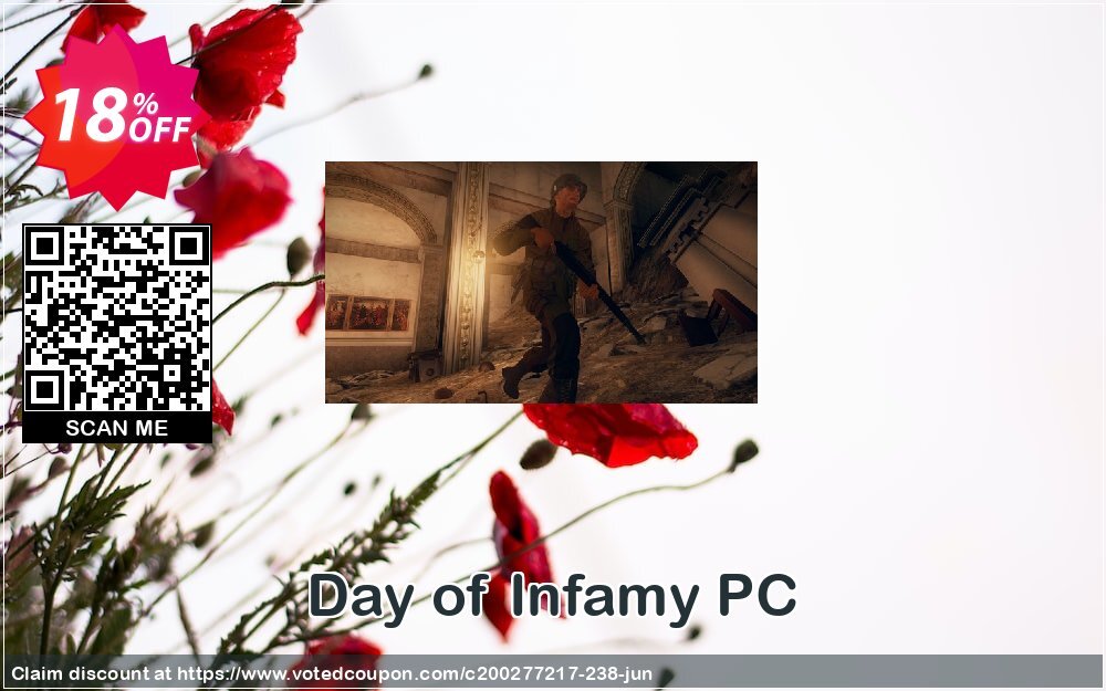 Day of Infamy PC voted-on promotion codes