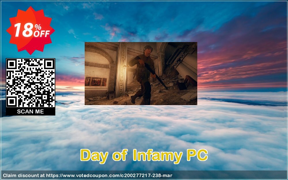 Day of Infamy PC Coupon, discount Day of Infamy PC Deal. Promotion: Day of Infamy PC Exclusive offer 