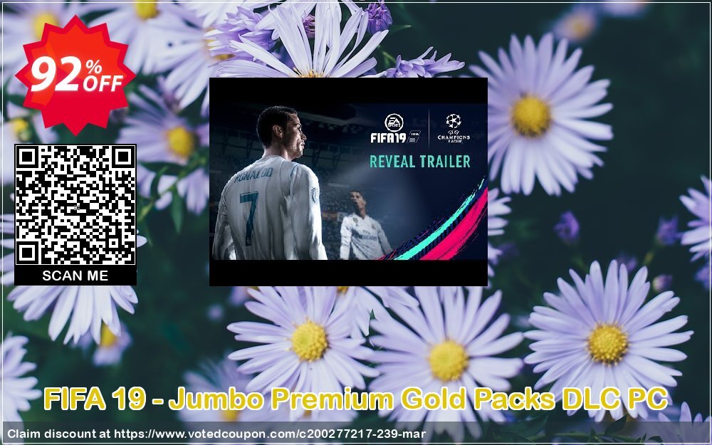 FIFA 19 - Jumbo Premium Gold Packs DLC PC Coupon, discount FIFA 19 - Jumbo Premium Gold Packs DLC PC Deal. Promotion: FIFA 19 - Jumbo Premium Gold Packs DLC PC Exclusive offer 