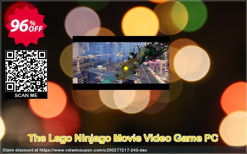 The Lego Ninjago Movie Video Game PC voted-on promotion codes