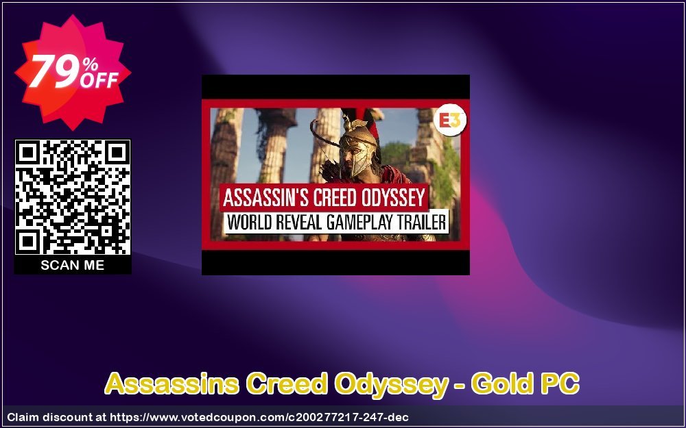 Assassins Creed Odyssey - Gold PC voted-on promotion codes