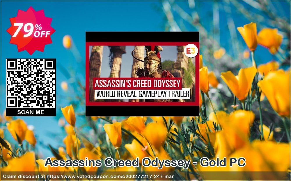 Assassins Creed Odyssey - Gold PC Coupon, discount Assassins Creed Odyssey - Gold PC Deal. Promotion: Assassins Creed Odyssey - Gold PC Exclusive offer 