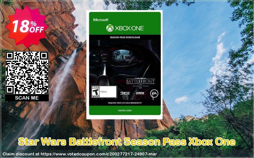 Star Wars Battlefront Season Pass Xbox One Coupon, discount Star Wars Battlefront Season Pass Xbox One Deal. Promotion: Star Wars Battlefront Season Pass Xbox One Exclusive offer 