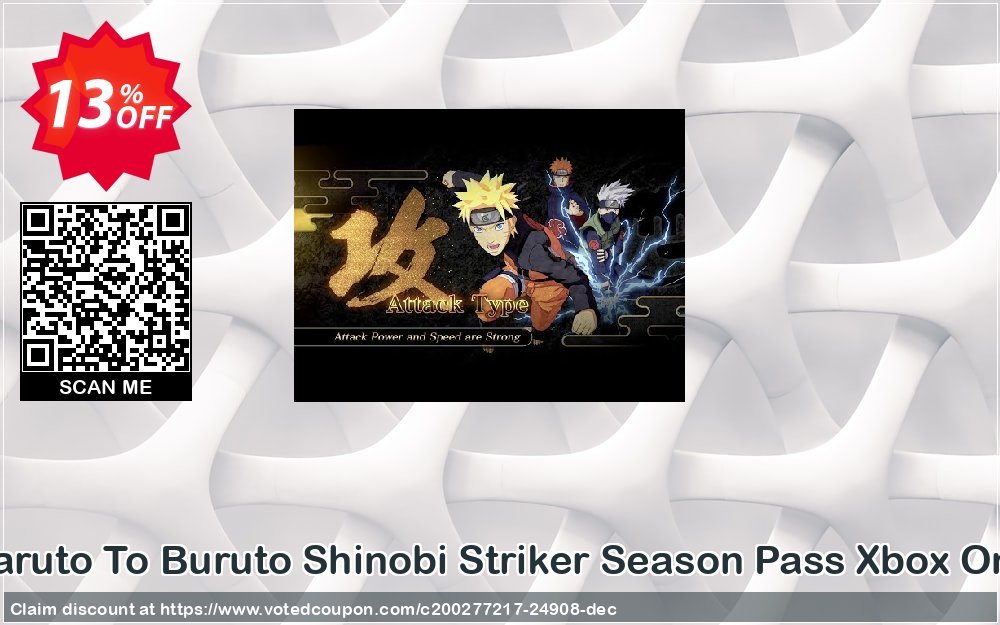 Naruto To Buruto Shinobi Striker Season Pass Xbox One Coupon Code Apr 2024, 13% OFF - VotedCoupon