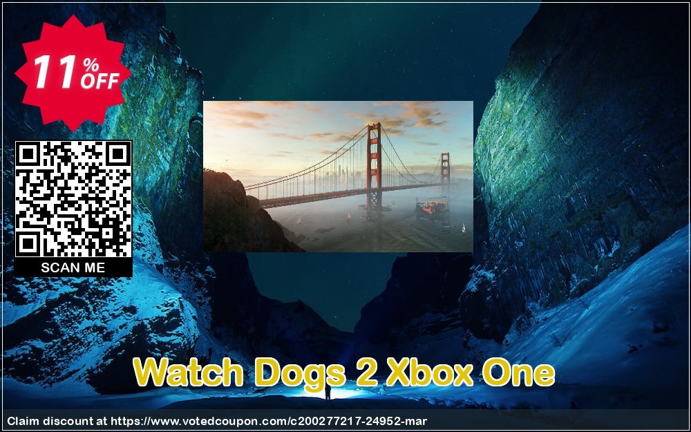 Watch Dogs 2 Xbox One Coupon Code Apr 2024, 11% OFF - VotedCoupon